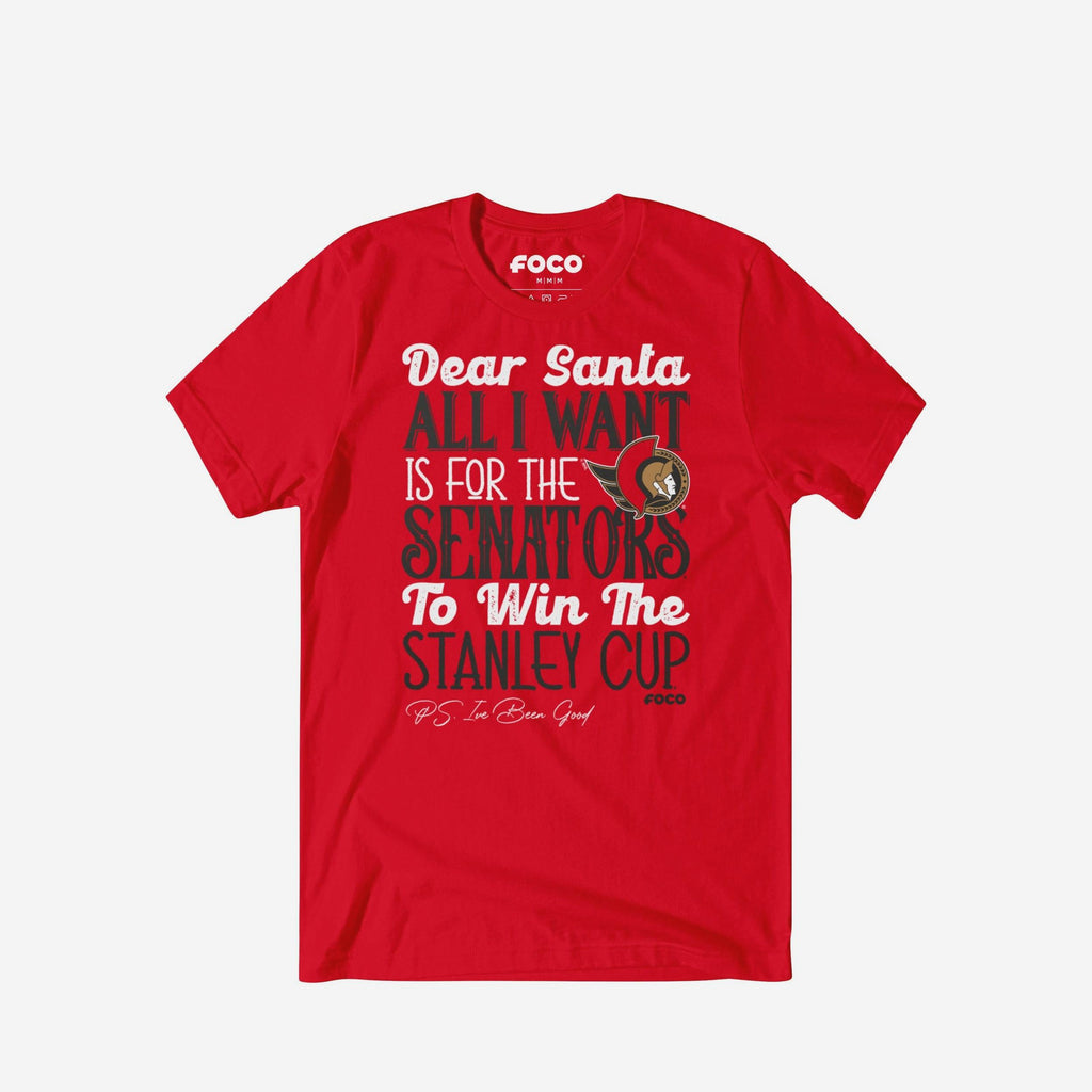 Ottawa Senators All I Want T-Shirt FOCO S - FOCO.com