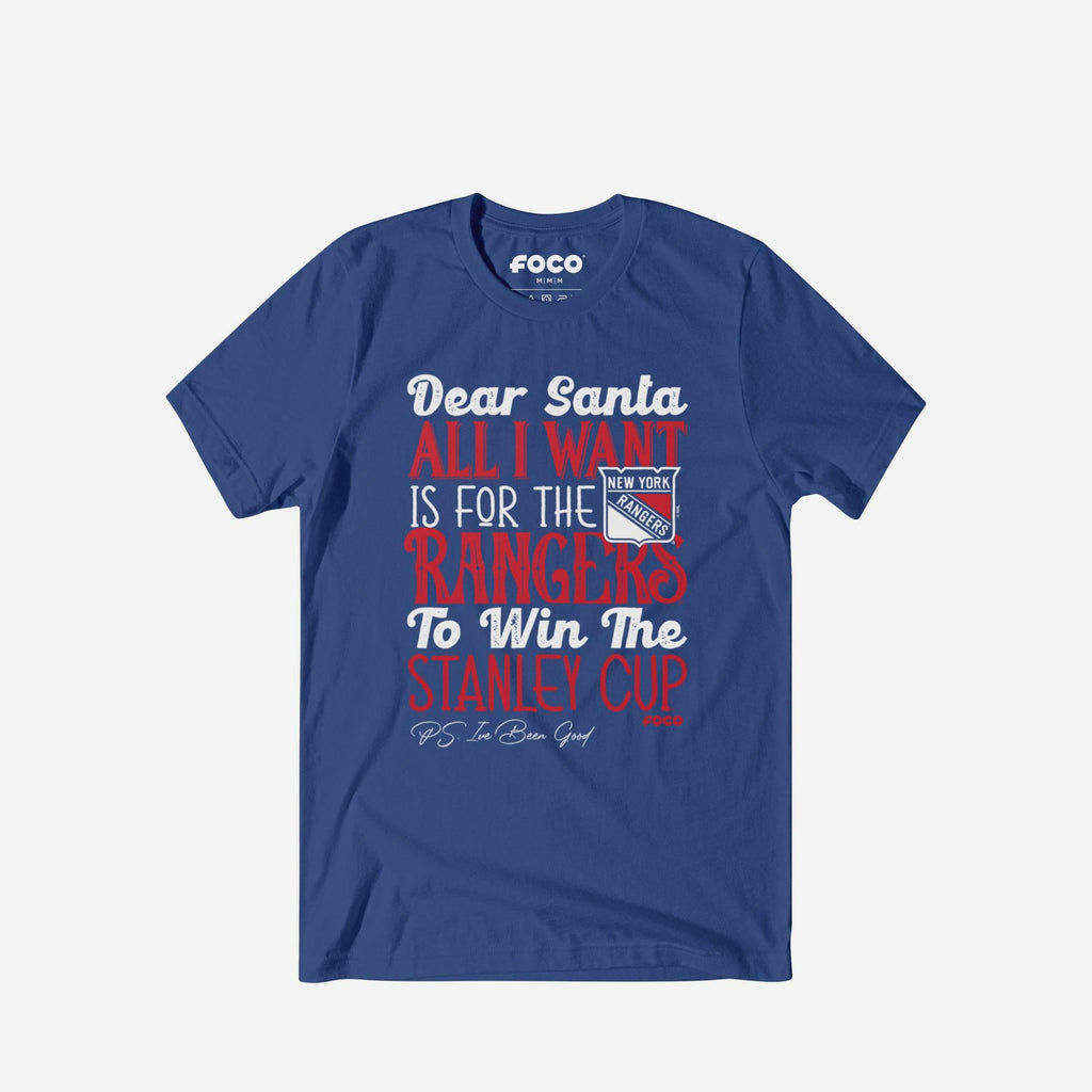 New York Rangers All I Want T-Shirt FOCO S - FOCO.com