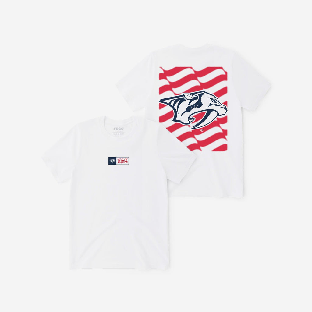 Nashville Predators American Heritage T-Shirt FOCO S - FOCO.com