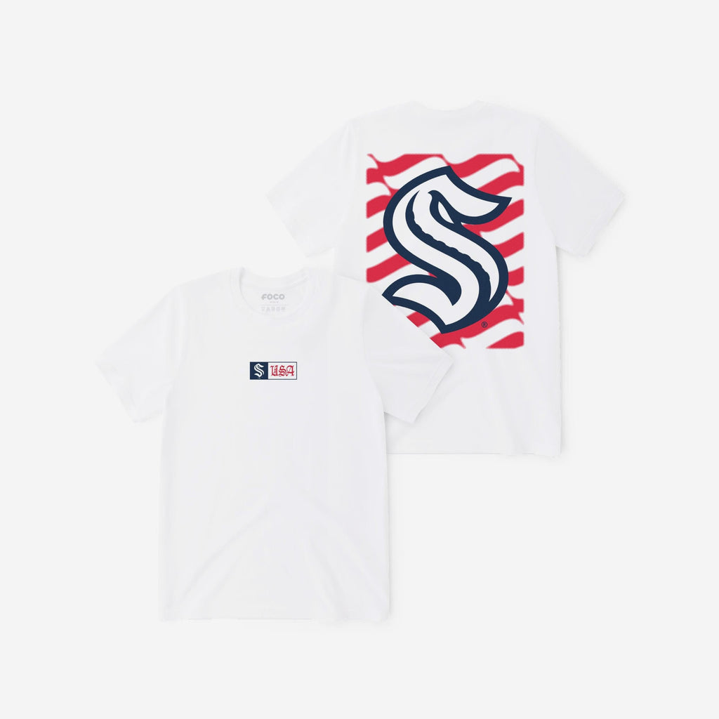 Seattle Kraken American Heritage T-Shirt FOCO S - FOCO.com