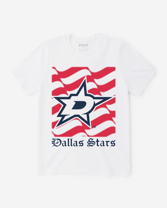 Dallas Stars American Heritage Wordmark T-Shirt FOCO S - FOCO.com