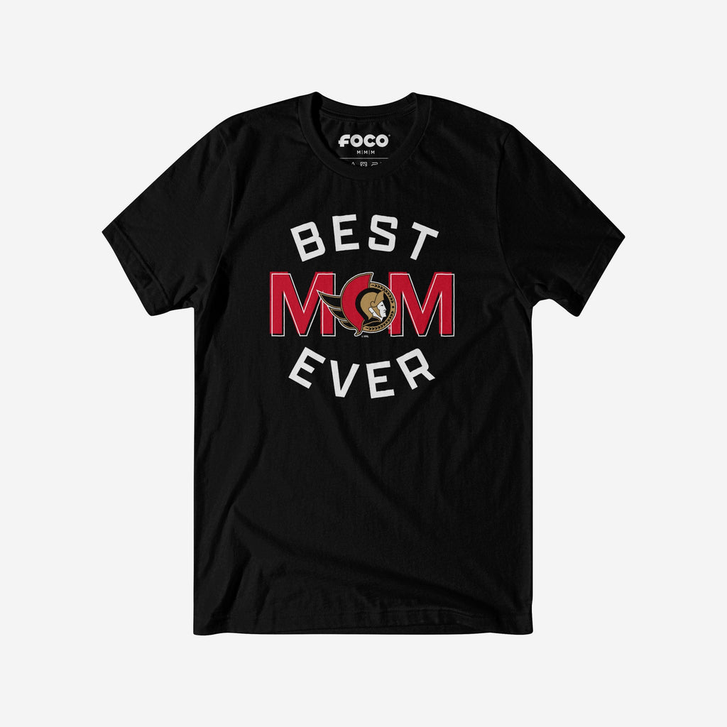Ottawa Senators Best Mom Ever Arched T-Shirt FOCO S - FOCO.com