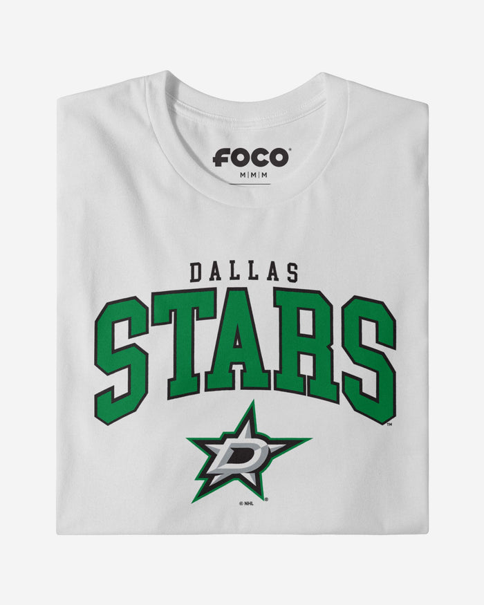 Dallas Stars Classic Arched Logo T-Shirt FOCO - FOCO.com