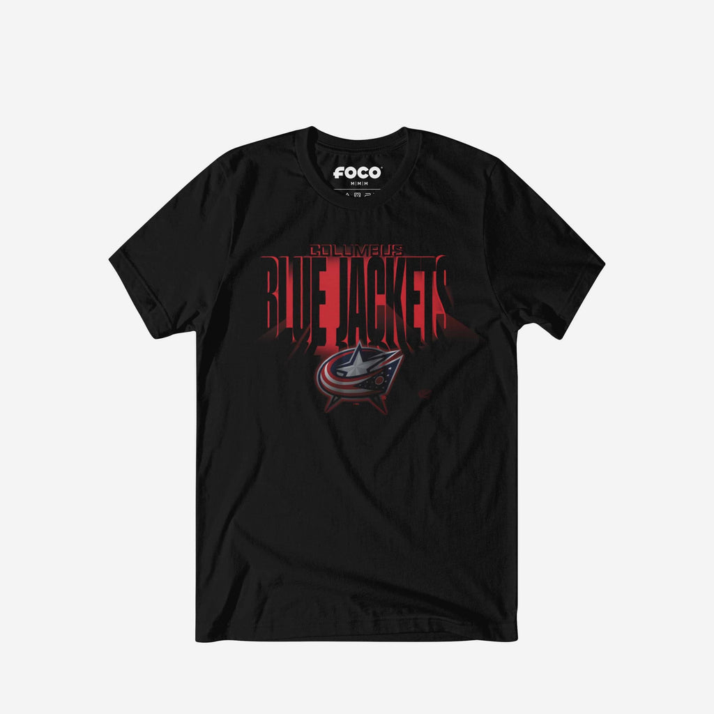 Columbus Blue Jackets Floodlight T-Shirt FOCO S - FOCO.com