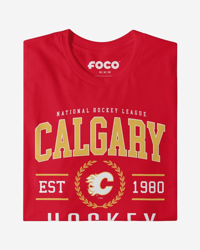 Calgary Flames Hockey Club T-Shirt FOCO Red S - FOCO.com