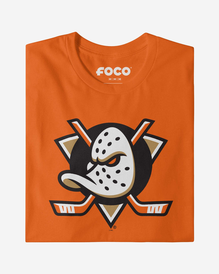 Anaheim Ducks Primary Logo Long Sleeve T-Shirt FOCO - FOCO.com