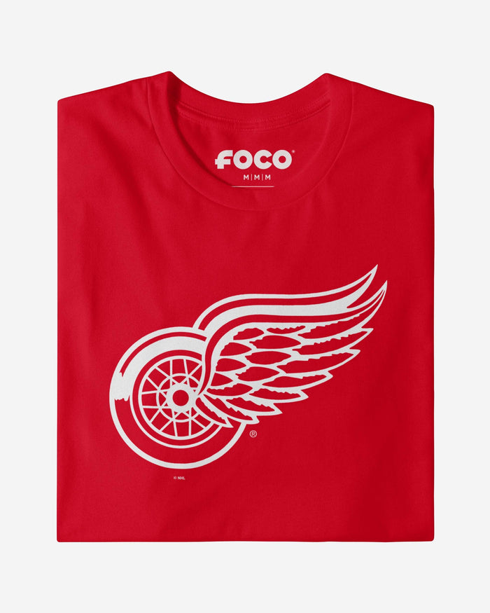 Detroit Red Wings Primary Logo Long Sleeve T-Shirt FOCO - FOCO.com