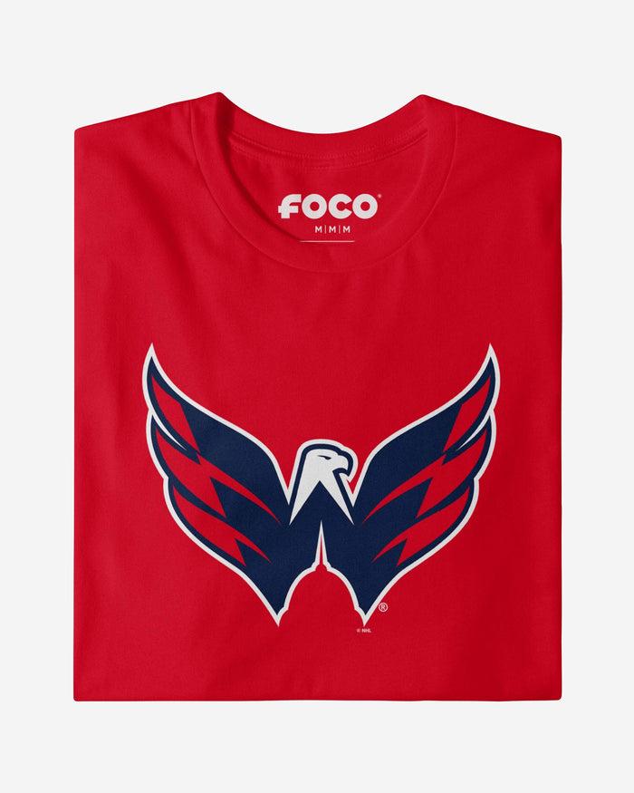 Washington Capitals Primary Logo Long Sleeve T-Shirt FOCO - FOCO.com