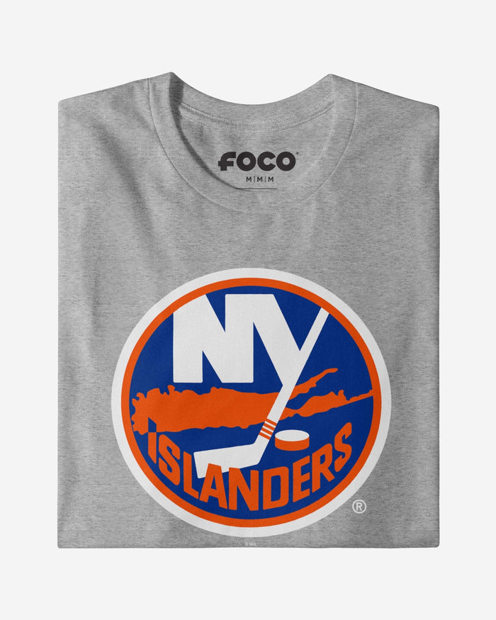 New York Islanders Primary Logo Long Sleeve T-Shirt FOCO - FOCO.com