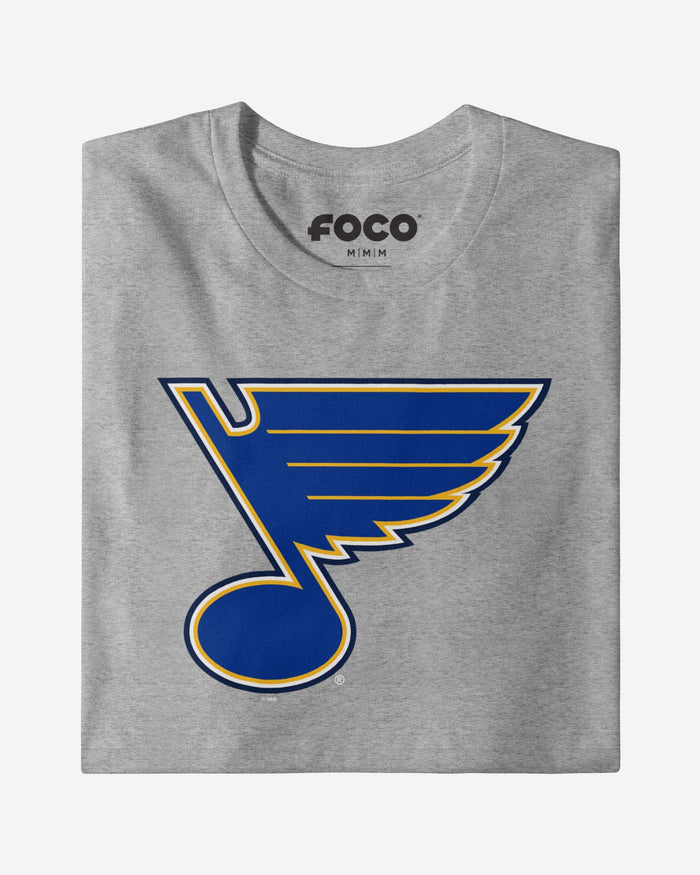 St Louis Blues Primary Logo Long Sleeve T-Shirt FOCO - FOCO.com