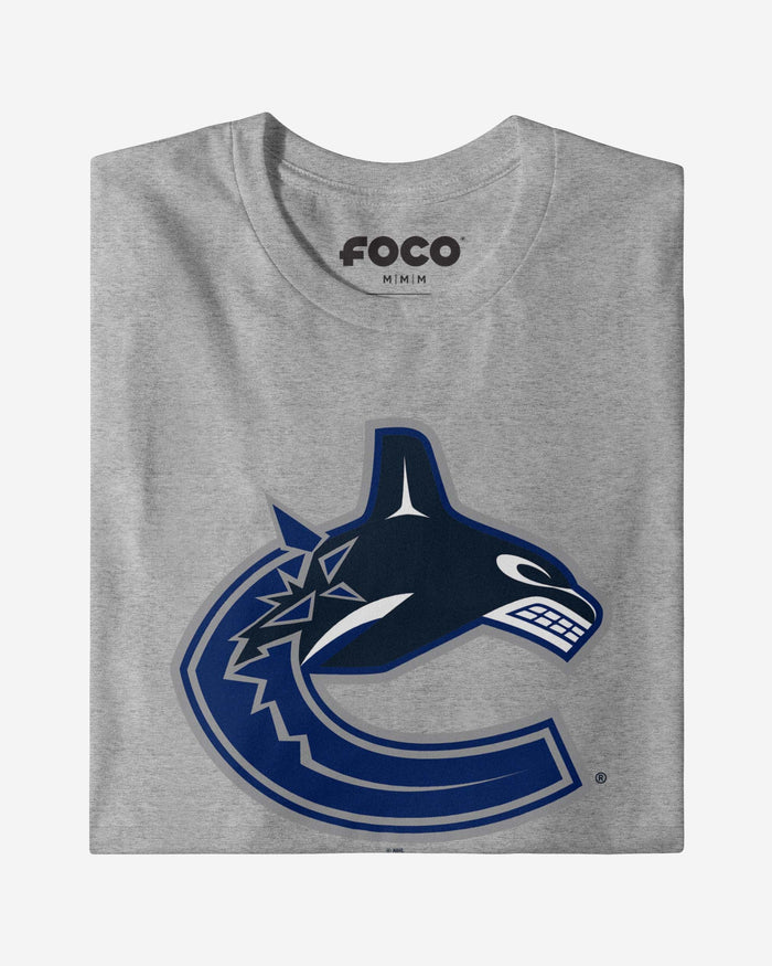 Vancouver Canucks Primary Logo Long Sleeve T-Shirt FOCO - FOCO.com