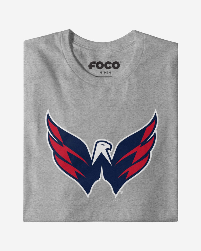 Washington Capitals Primary Logo Long Sleeve T-Shirt FOCO - FOCO.com