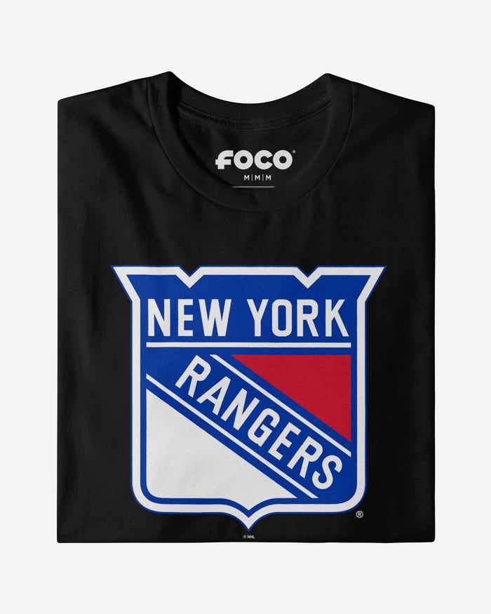 New York Rangers Primary Logo Long Sleeve T-Shirt FOCO - FOCO.com