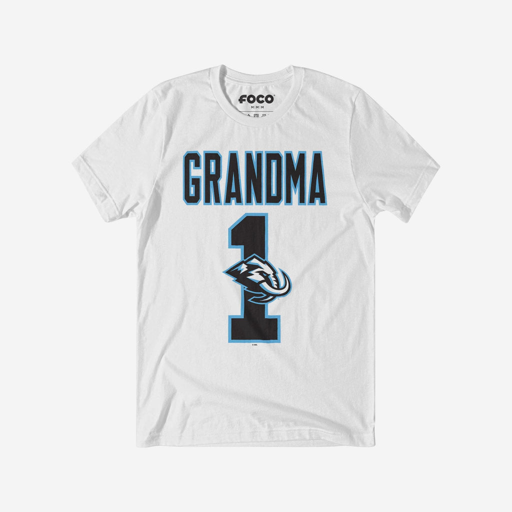 Utah Mammoth Number 1 Grandma T-Shirt FOCO S - FOCO.com