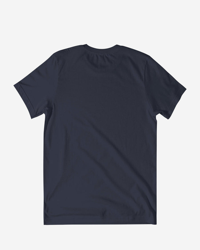 Columbus Blue Jackets Primary Logo Holiday Lights T-Shirt FOCO S - FOCO.com