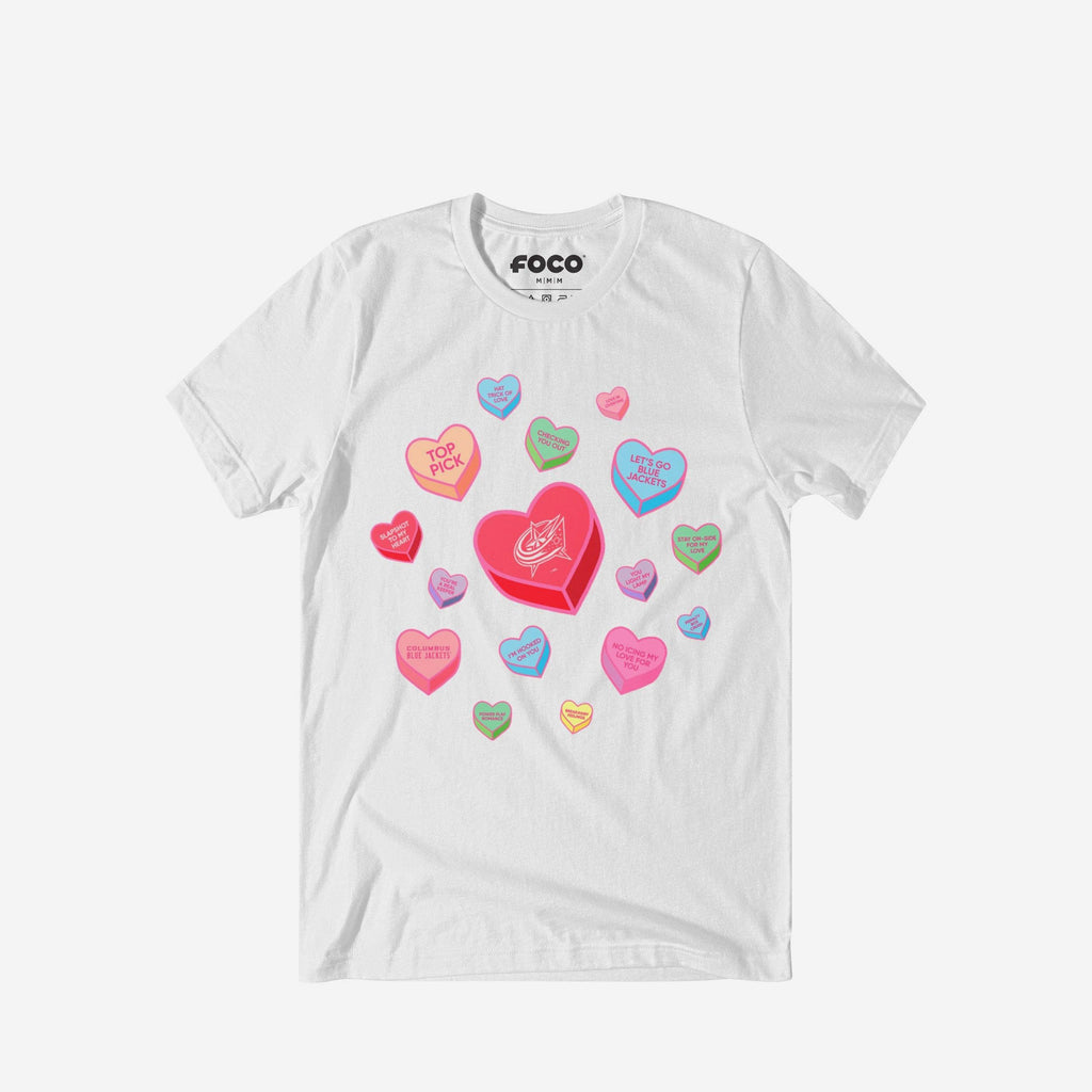 Columbus Blue Jackets Sweet Talk T-Shirt FOCO S - FOCO.com