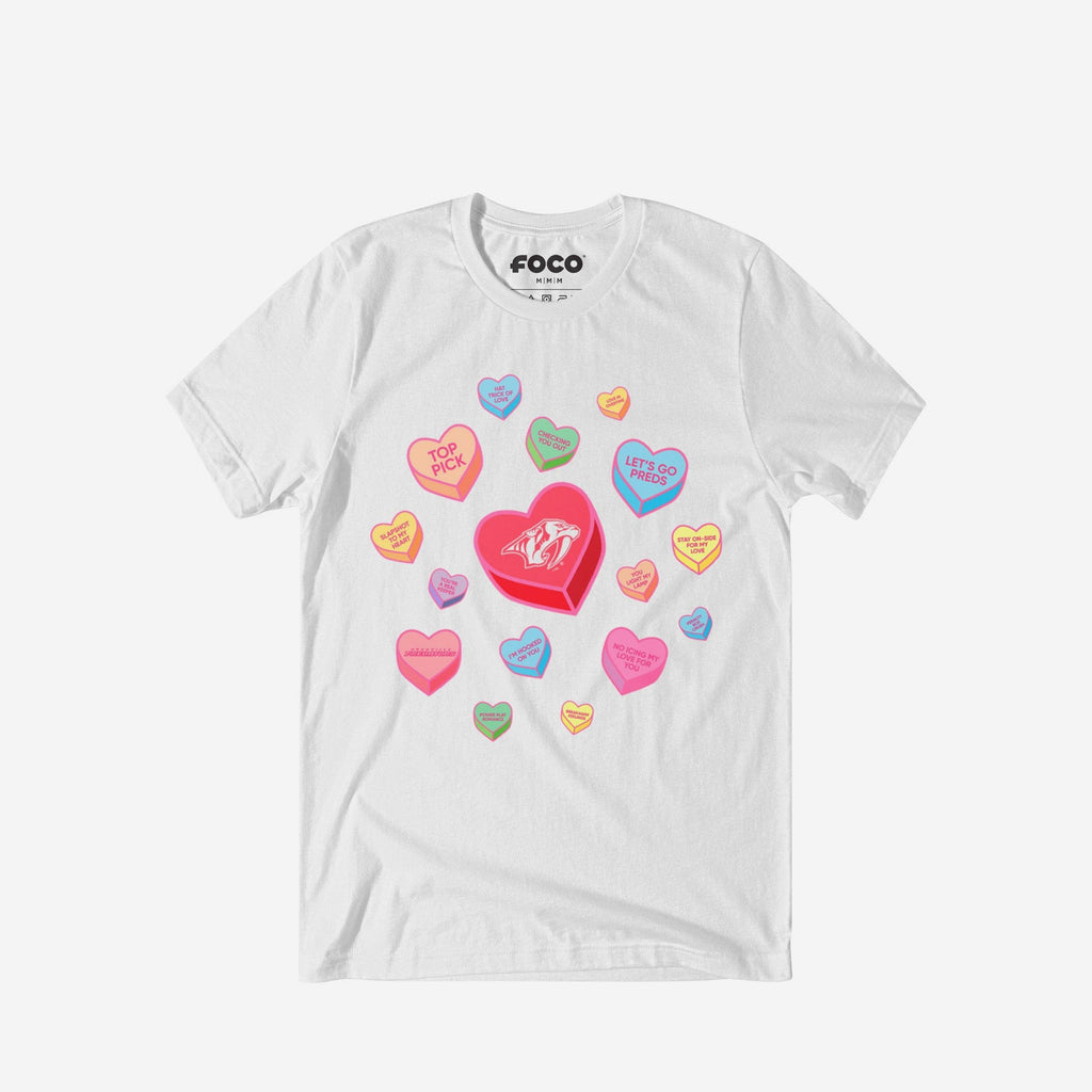 Nashville Predators Sweet Talk T-Shirt FOCO S - FOCO.com