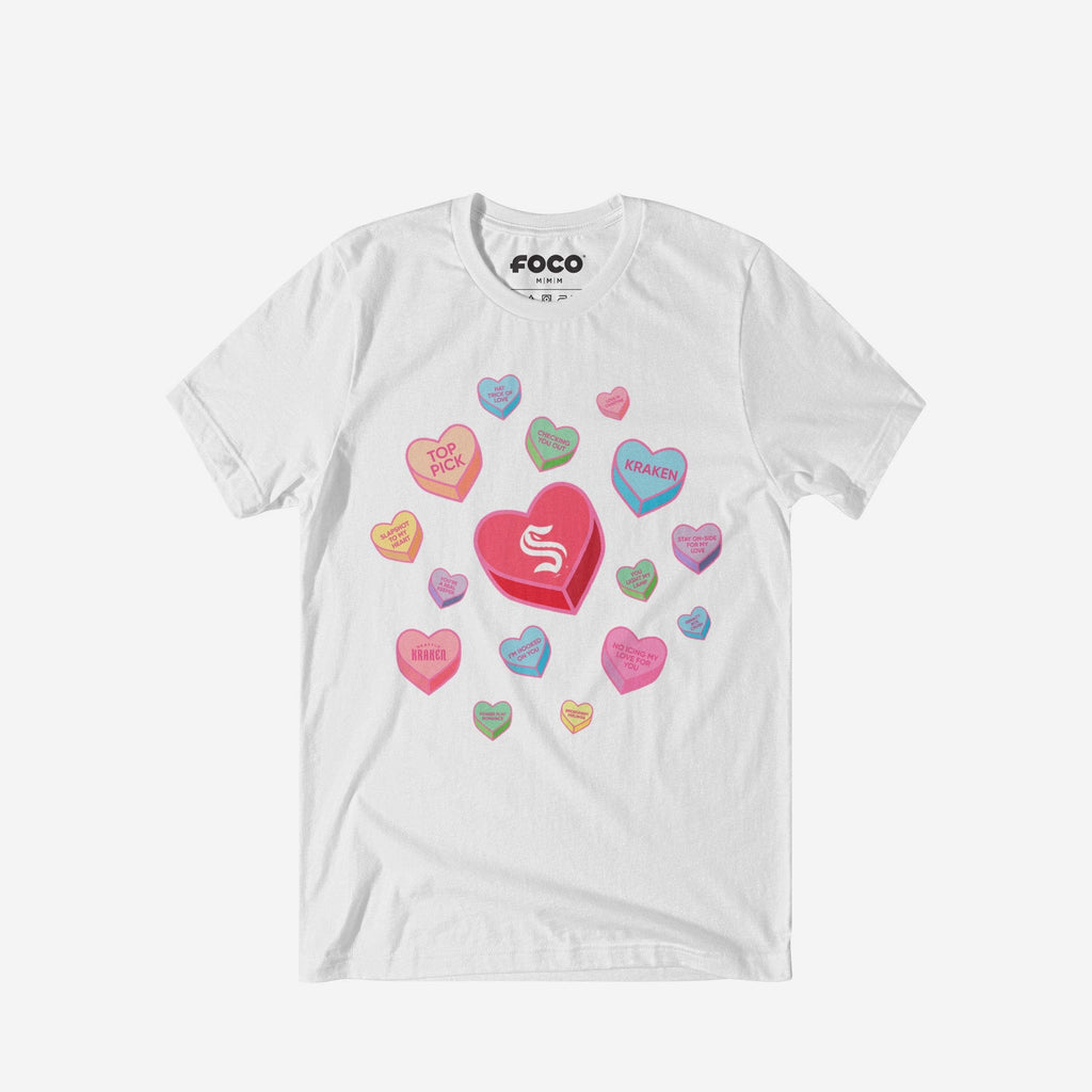 Seattle Kraken Sweet Talk T-Shirt FOCO S - FOCO.com