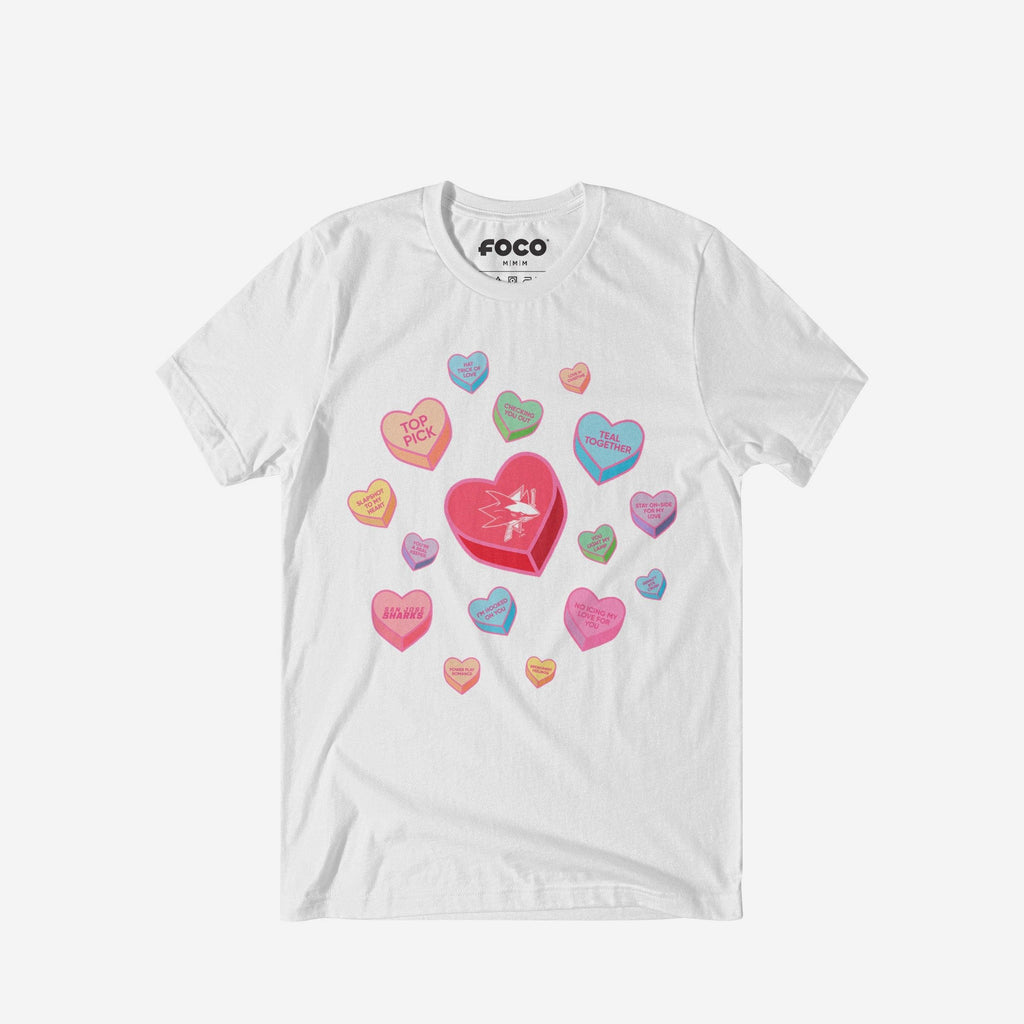 San Jose Sharks Sweet Talk T-Shirt FOCO S - FOCO.com