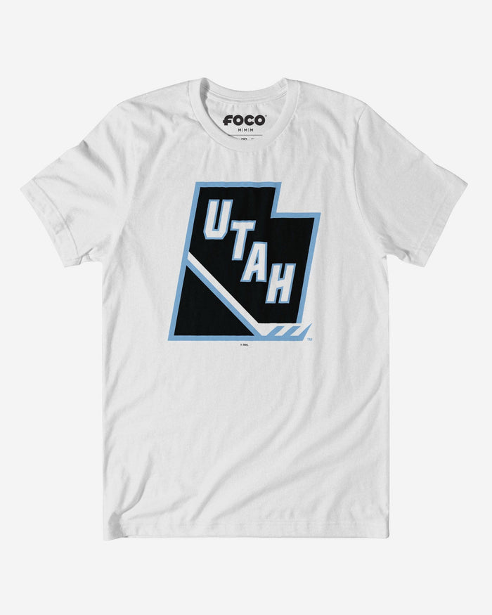 Utah Mammoth Tertiary Logo T-Shirt FOCO White S - FOCO.com