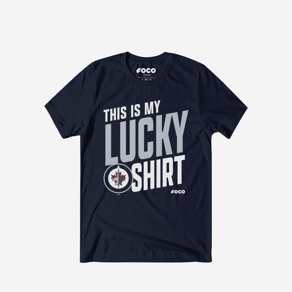 Winnipeg Jets This Is My Lucky T-Shirt FOCO S - FOCO.com