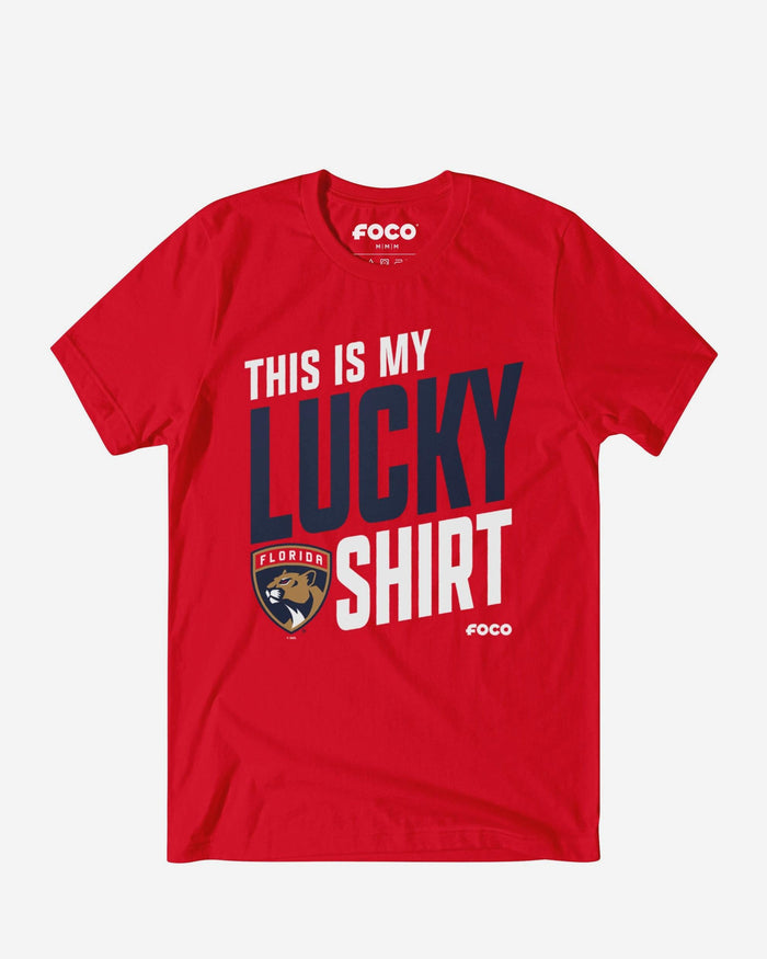 Florida Panthers This Is My Lucky T-Shirt FOCO S - FOCO.com