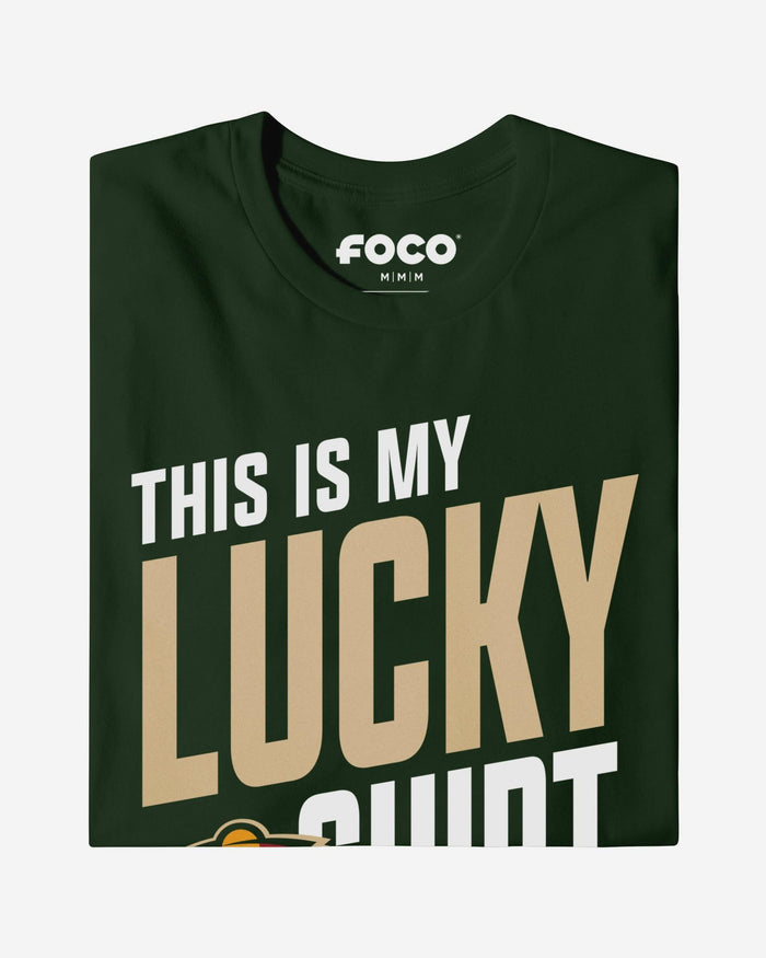 Minnesota Wild This Is My Lucky T-Shirt FOCO S - FOCO.com