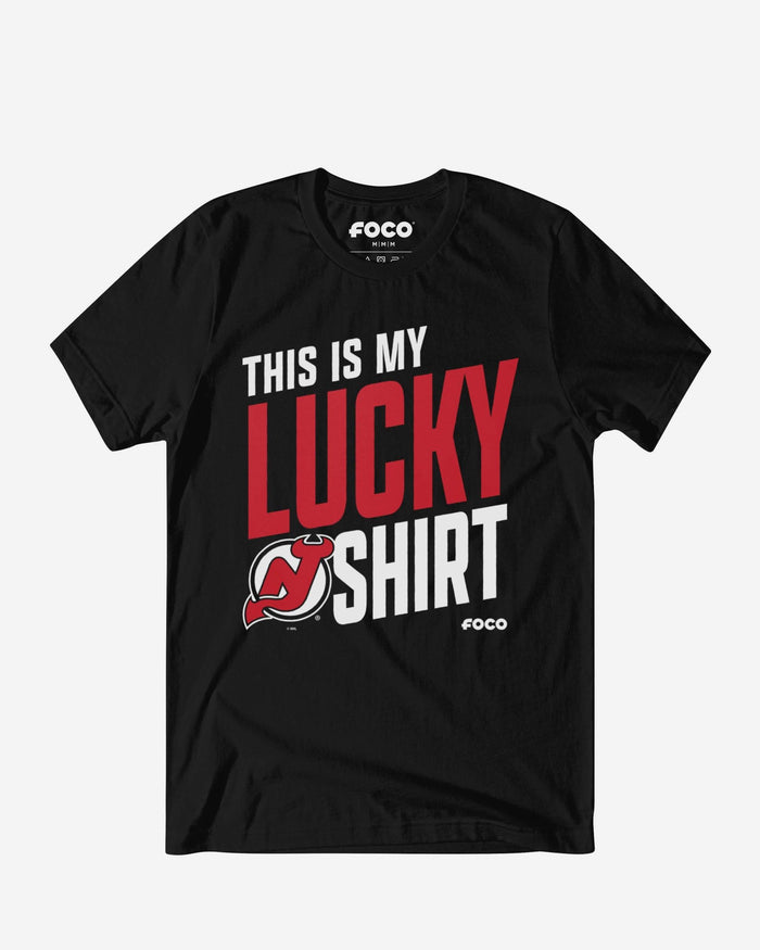 New Jersey Devils This Is My Lucky T-Shirt FOCO S - FOCO.com