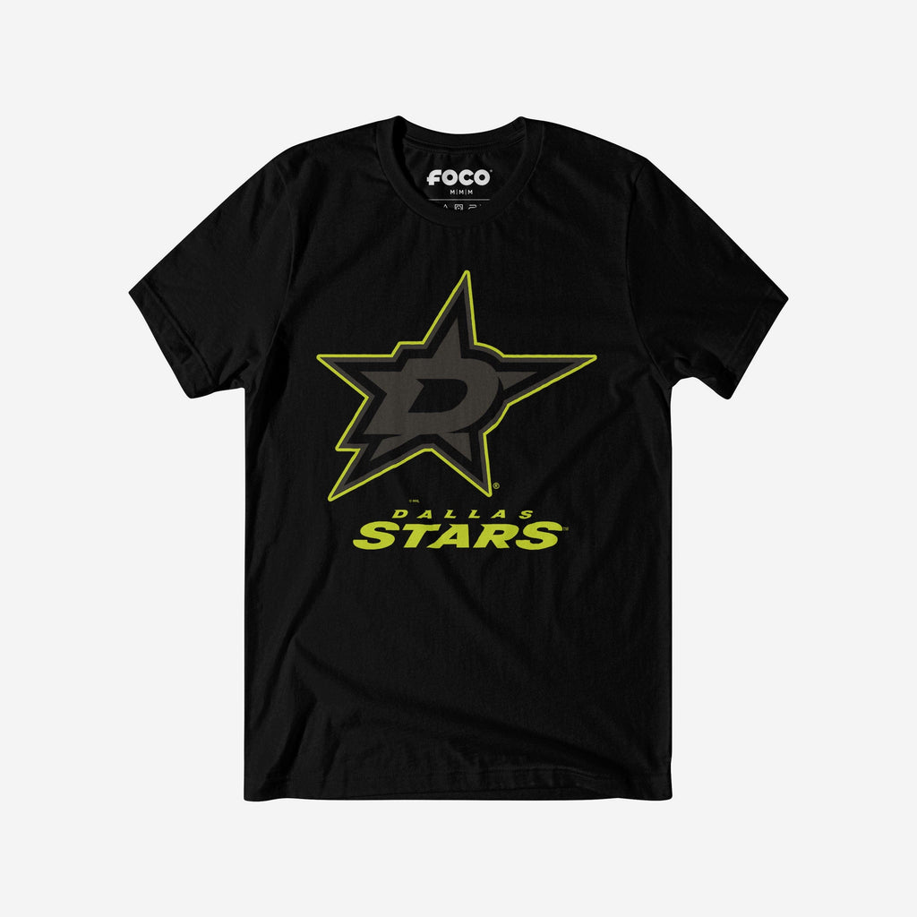 Dallas Stars Highlight Reel T-Shirt FOCO Black/Volt S - FOCO.com