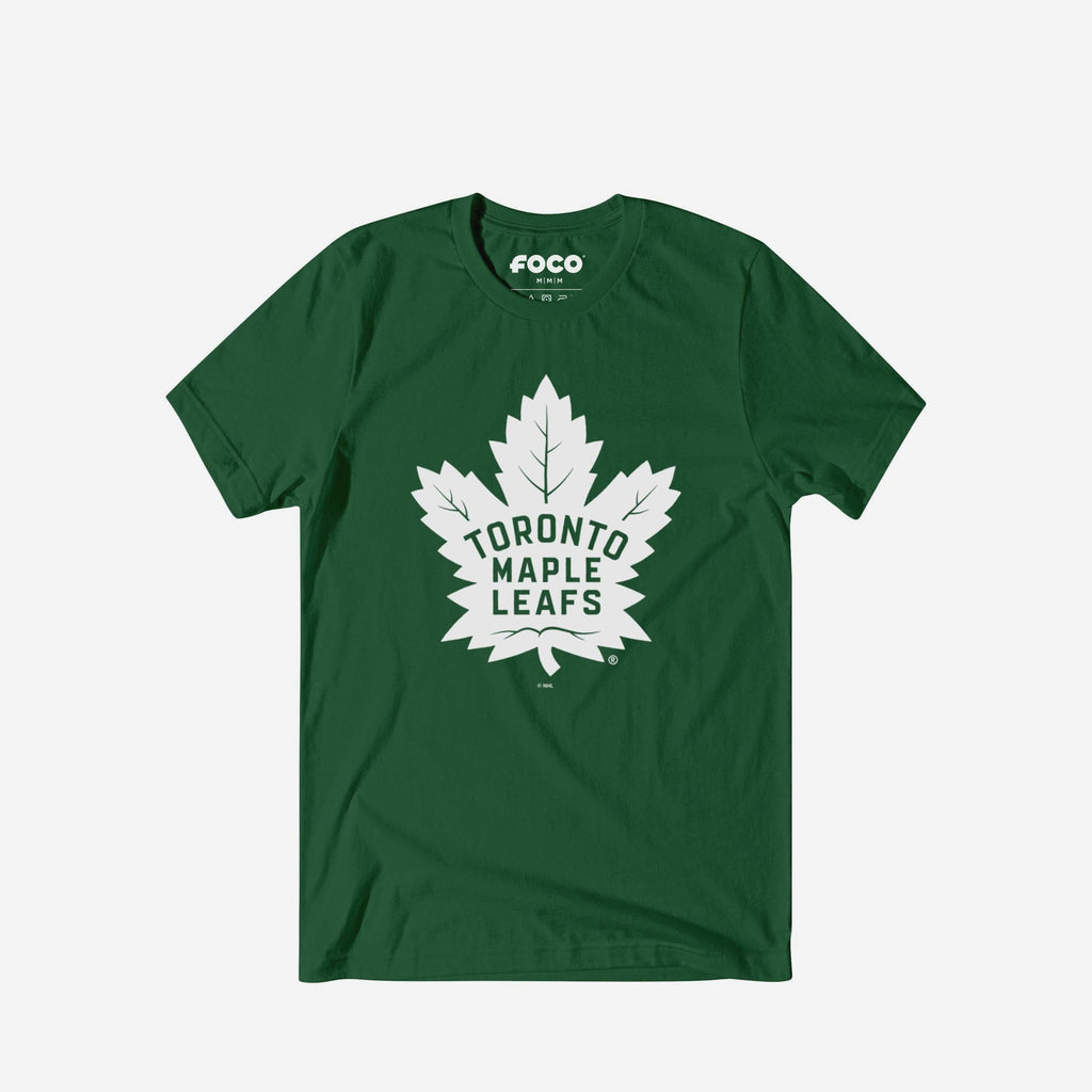 Toronto Maple Leafs White Logo T-Shirt FOCO S - FOCO.com