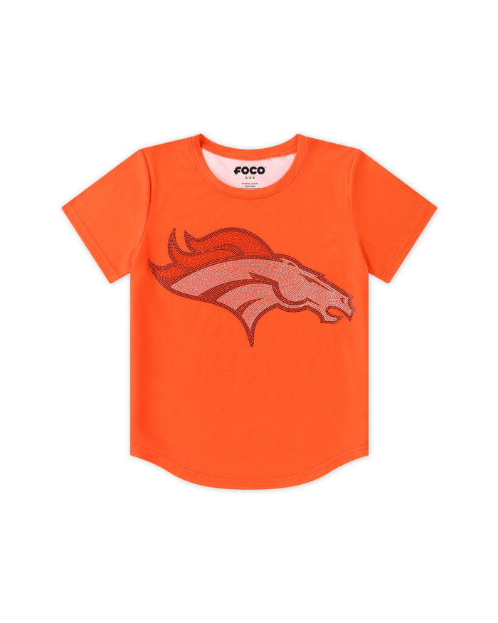 Denver Broncos Rhinestone Tunic Top
