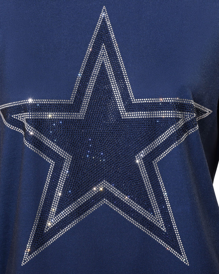 Dallas Cowboys Rhinestone Tunic Top