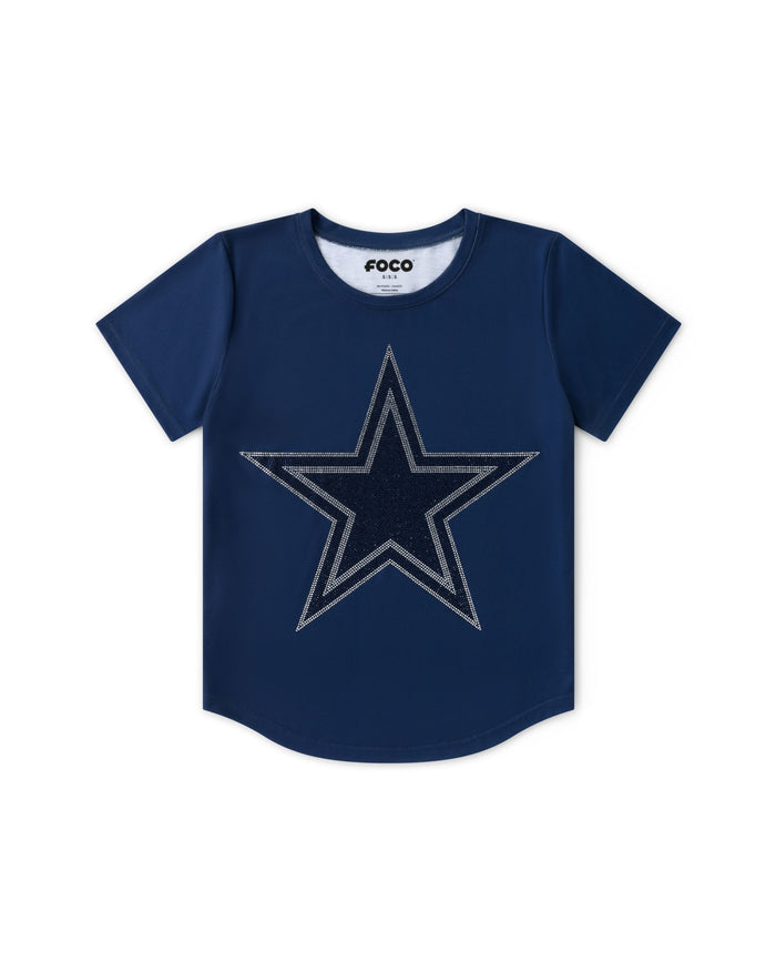 Dallas Cowboys Rhinestone Tunic Top