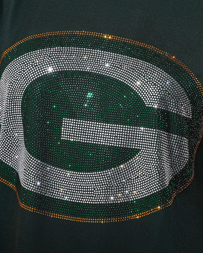 Green Bay Packers Rhinestone Tunic Top