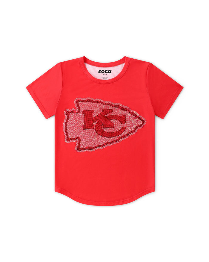 Kansas City Chiefs Rhinestone Tunic Top