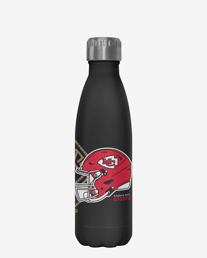 Kansas City Chiefs vs San Francisco 49ers Super Bowl LVIII Black 17 oz Stainless Steel Bottle FOCO - FOCO.com