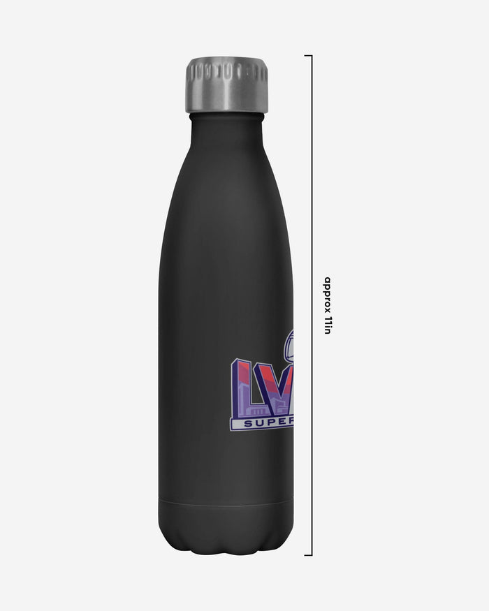 San Francisco 49ers Super Bowl LVIII Black 17 oz Stainless Steel Bottle FOCO - FOCO.com