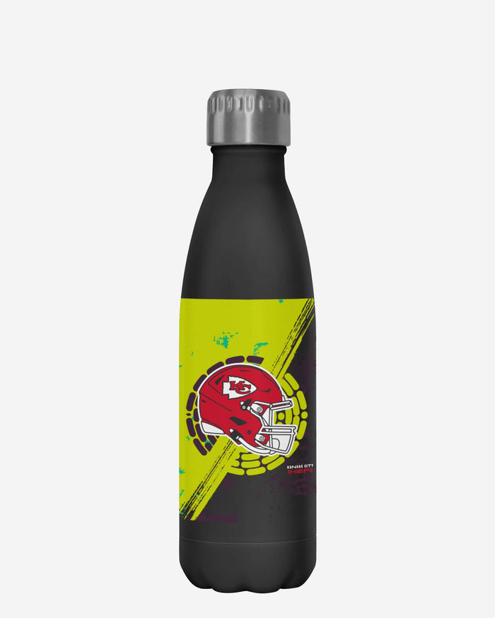 Kansas City Chiefs vs Philadelphia Eagles Super Bowl LIX Black 17 oz Stainless Steel Bottle FOCO - FOCO.com