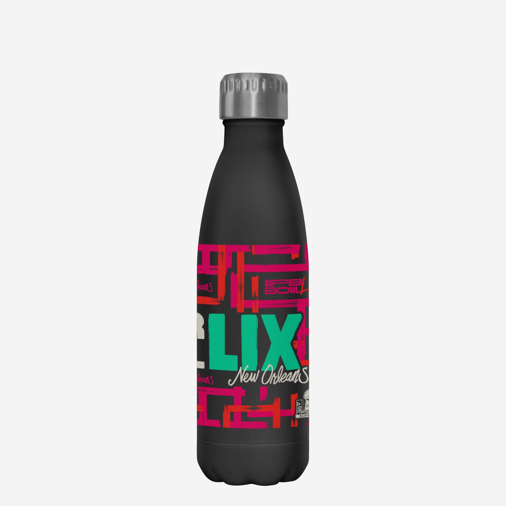 Super Bowl LIX Black 17 oz Stainless Steel Bottle FOCO - FOCO.com