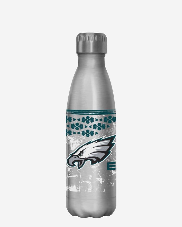 Philadelphia Eagles Super Bowl LIX Fly Eagles Fly Silver 17 oz Stainless Steel Bottle FOCO - FOCO.com