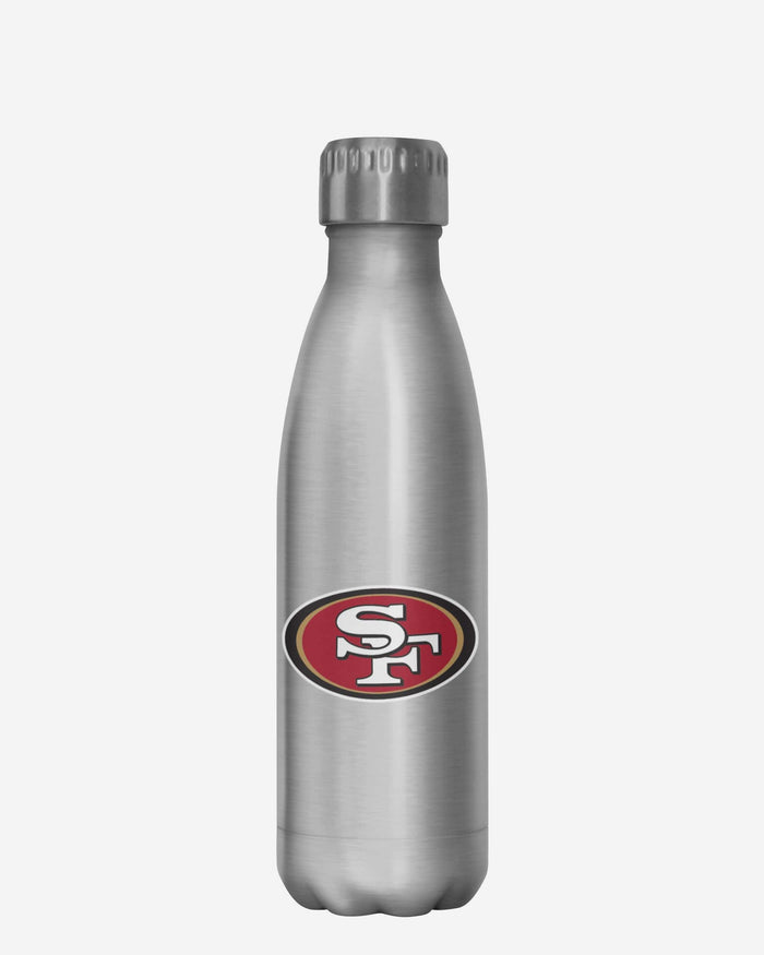 San Francisco 49ers Super Bowl LVIII Silver 17 oz Stainless Steel Bottle FOCO - FOCO.com