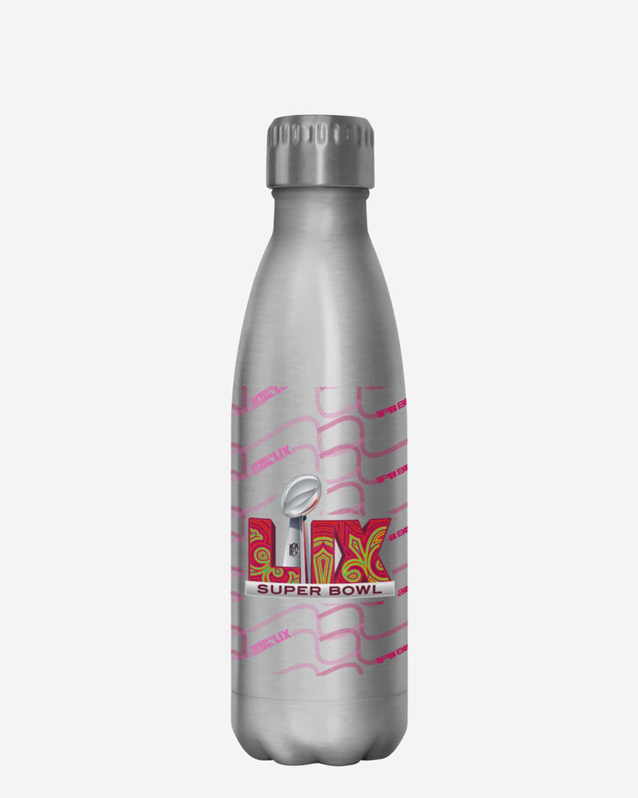 Kansas City Chiefs Super Bowl LIX Bound Silver 17 oz Stainless Steel Bottle FOCO - FOCO.com