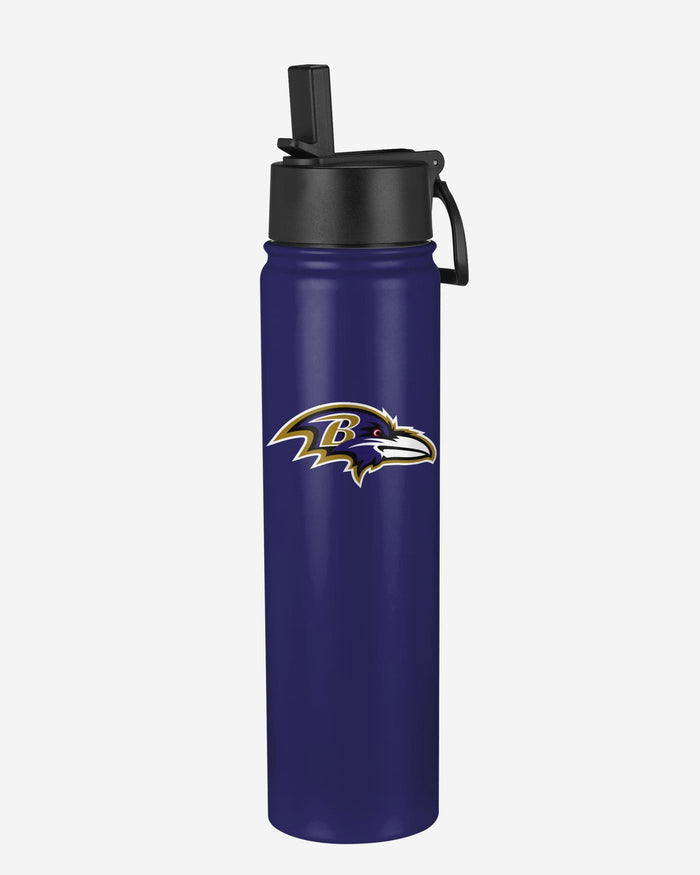 Baltimore Ravens Team Color Insulated Bottle FOCO - FOCO.com