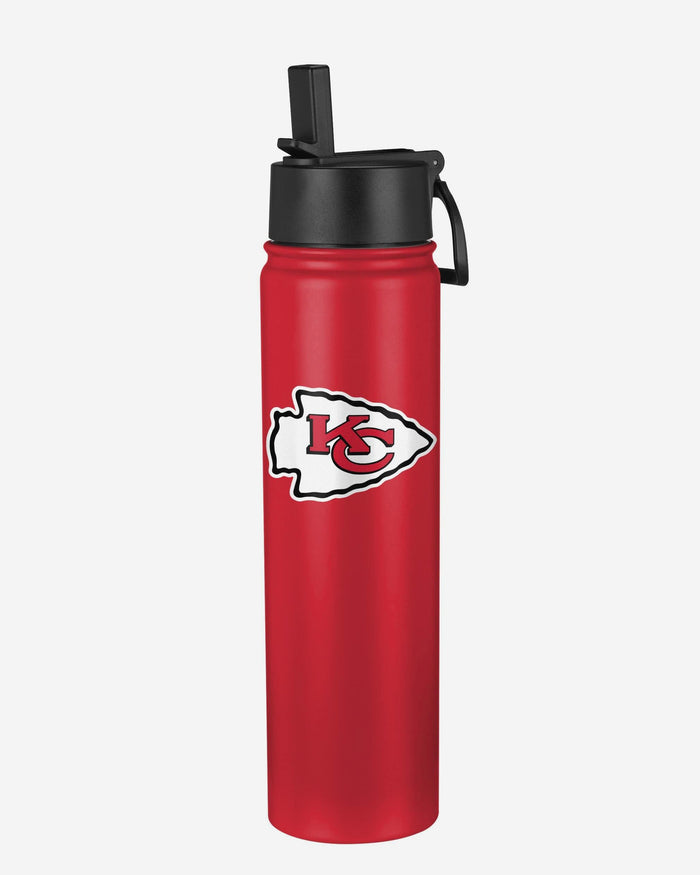 Kansas City Chiefs Team Color Insulated Bottle FOCO - FOCO.com