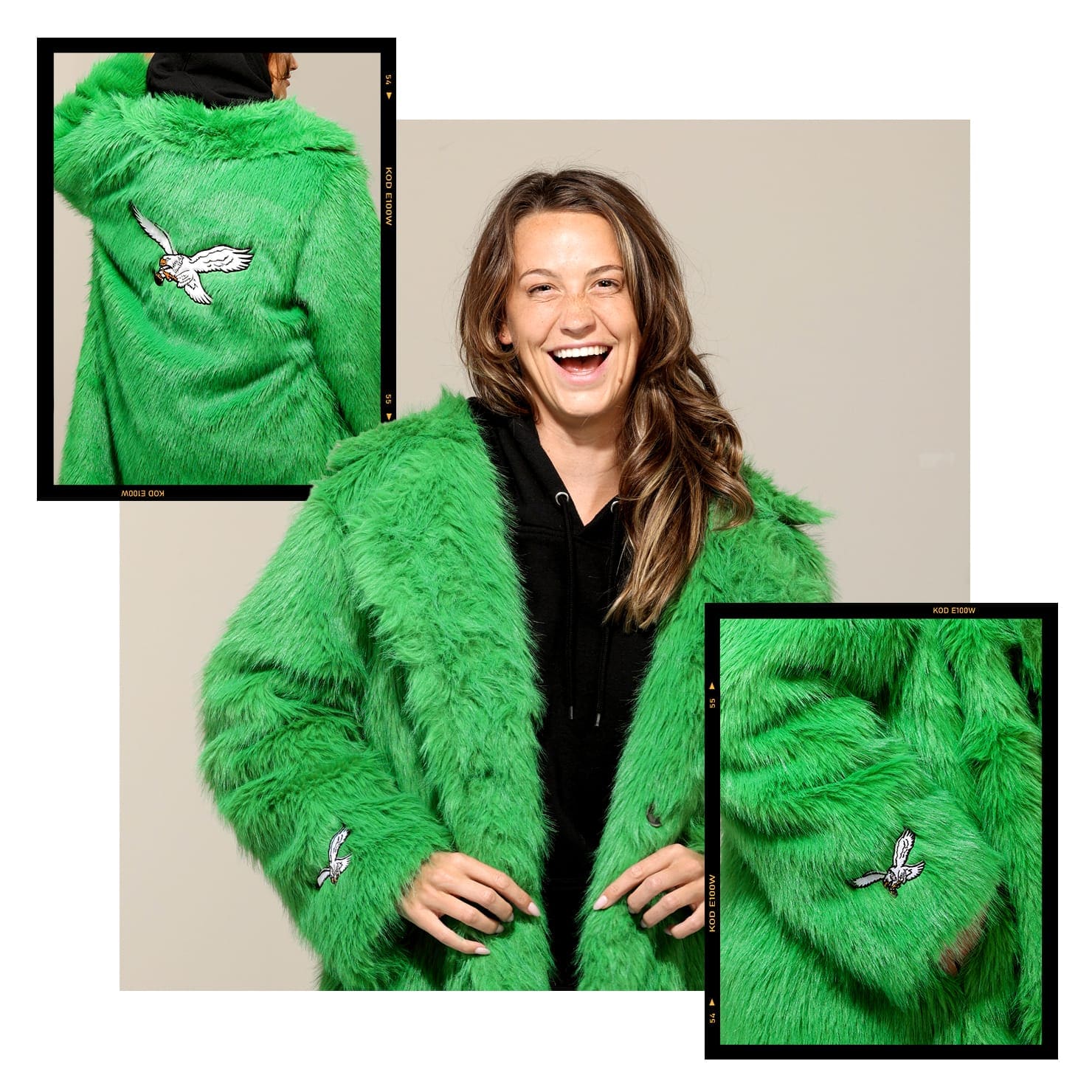 Faux fur <br>long jackets