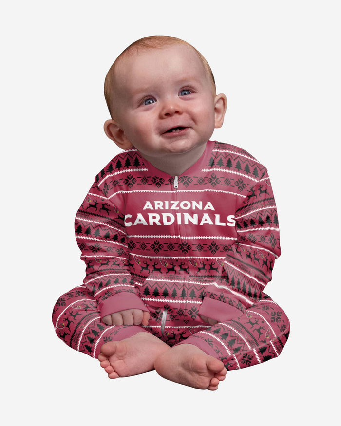 Arizona Cardinals Infant Family Holiday Pajamas FOCO 12 mo - FOCO.com