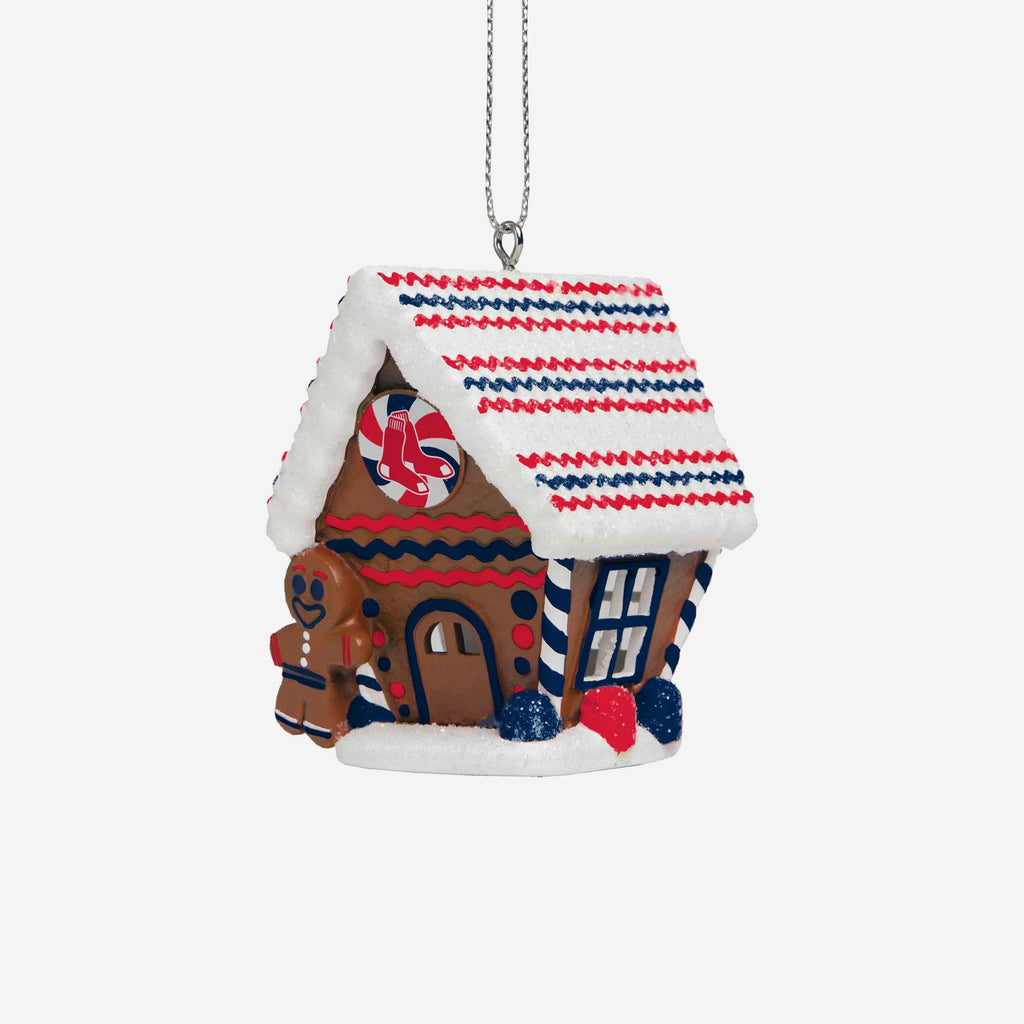 Boston Red Sox Gingerbread House Ornament FOCO - FOCO.com