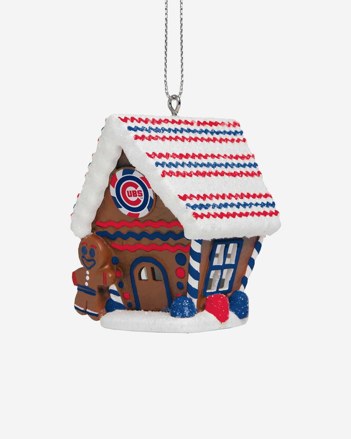 Chicago Cubs Gingerbread House Ornament FOCO - FOCO.com