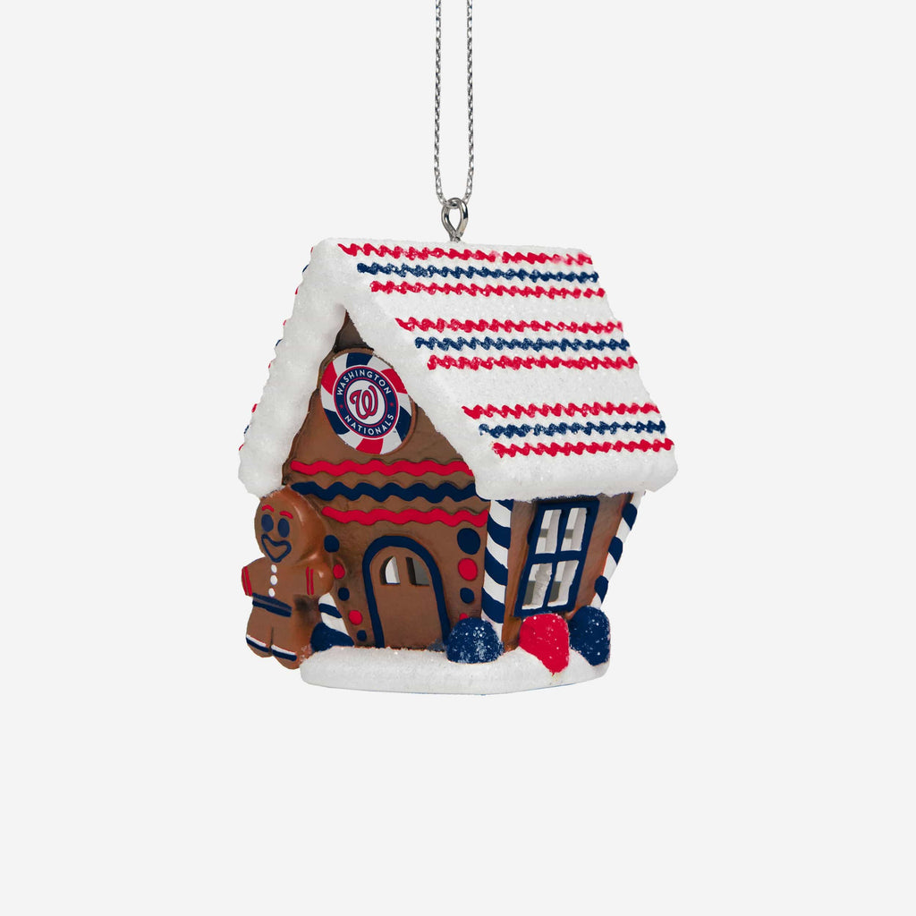 Washington Nationals Gingerbread House Ornament FOCO - FOCO.com