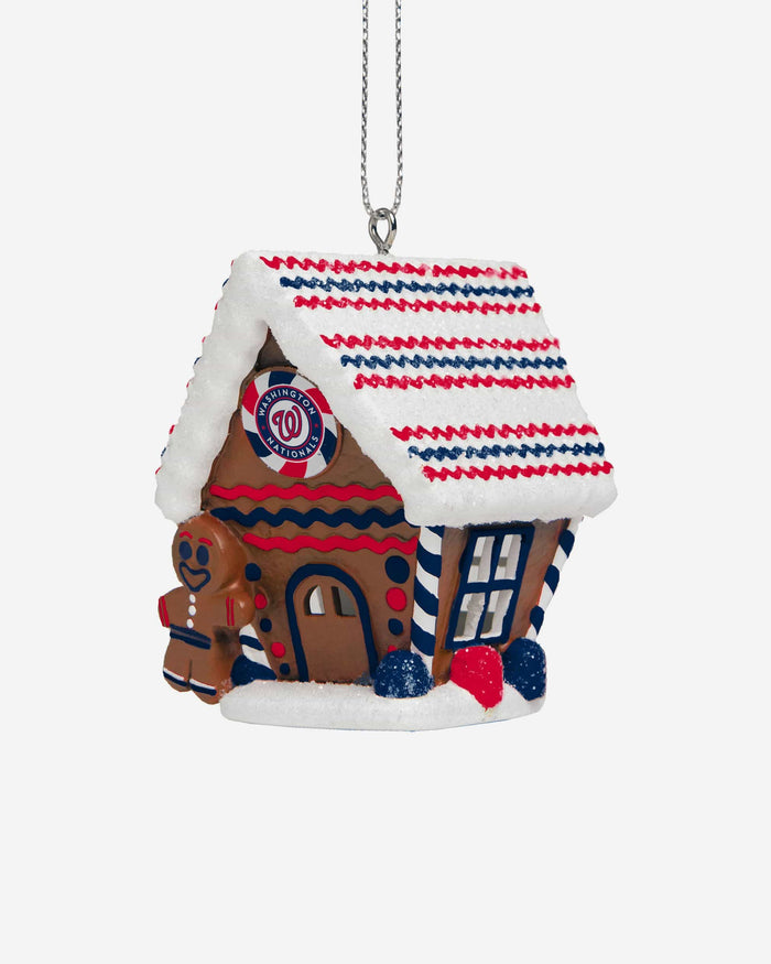 Washington Nationals Gingerbread House Ornament FOCO - FOCO.com